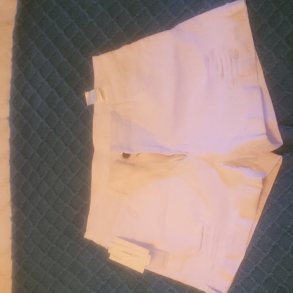 Classic White Jean Shorts for Women